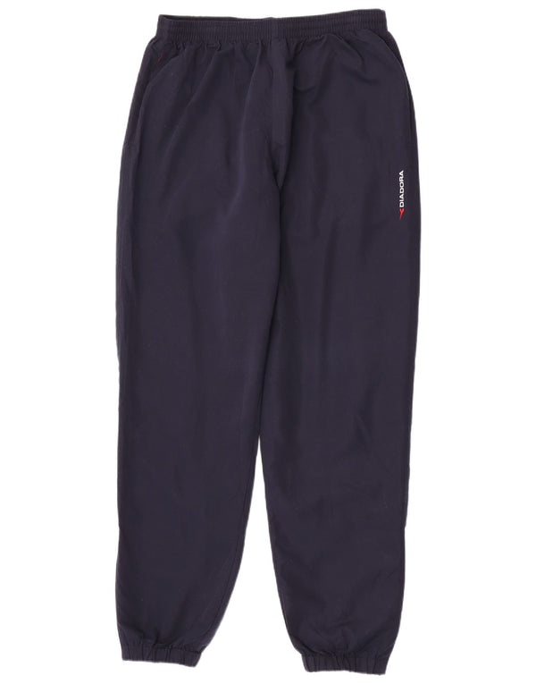 Diadora Homme Pantalon De Survêtement Joggers XL Bleu Marine Polyester