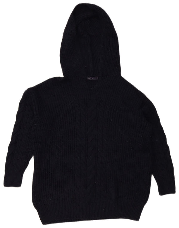 Marks & Spencer Pull surdimensionné pour femme UK 14 Bleu marine moyen