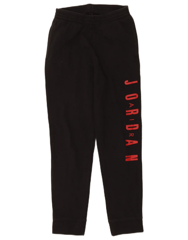 Jordan Pantalon de survêtement graphique pour fille 13-14 ans XL Noir Coton