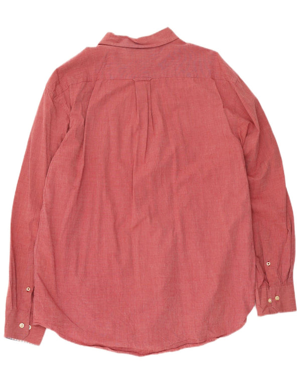 Chemise Homme Izod Large Rouge Coton