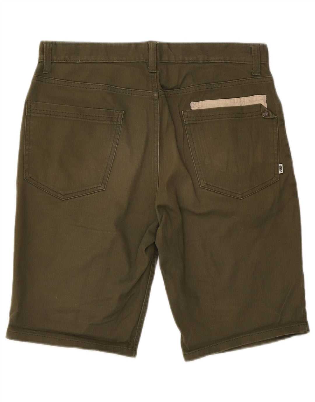 Vans Short décontracté W30 en coton kaki moyen pour homme