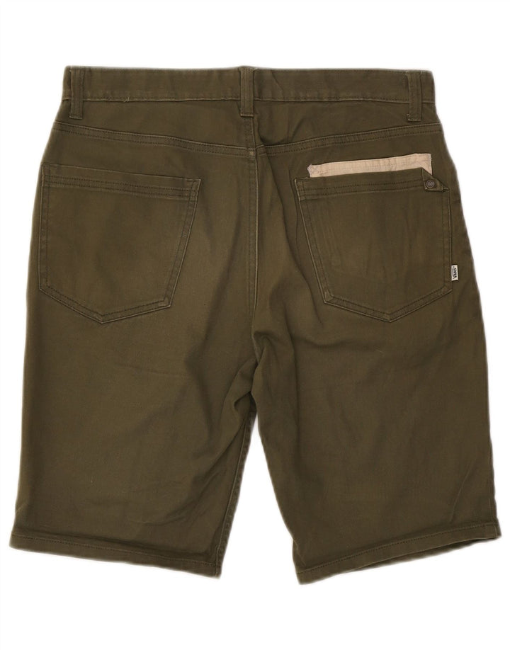 Vans Short décontracté W30 en coton kaki moyen pour homme