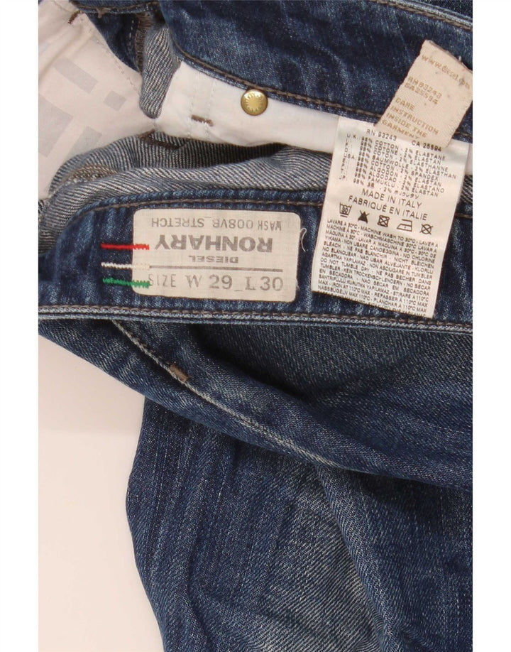 Diesel Jean Bootcut Ronhary Stretch Homme W29 L30 Bleu Marine Coton