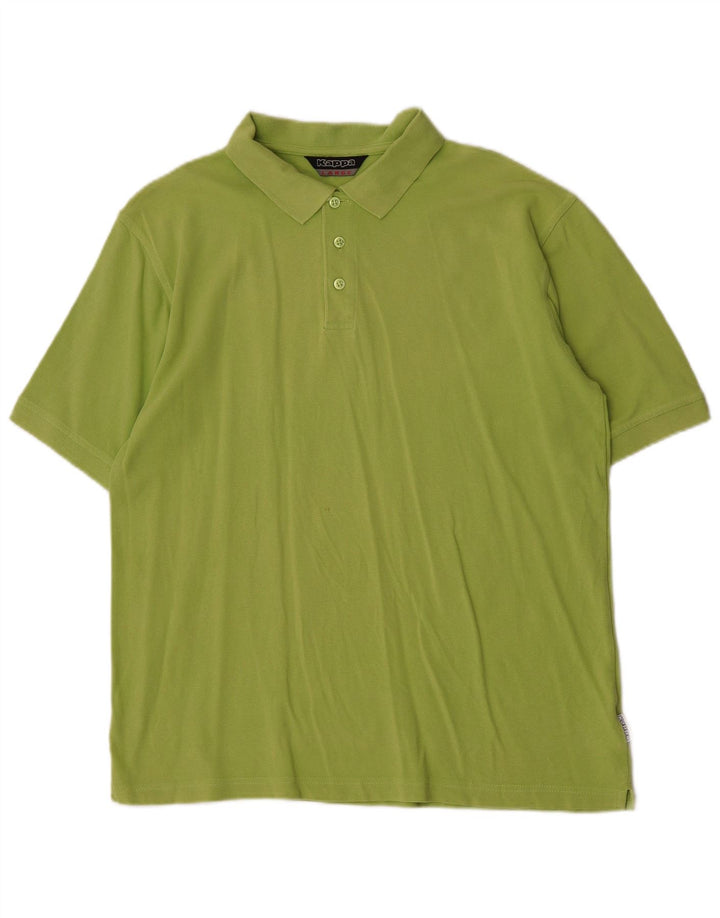 Kappa Polo Homme Grand Vert Coton