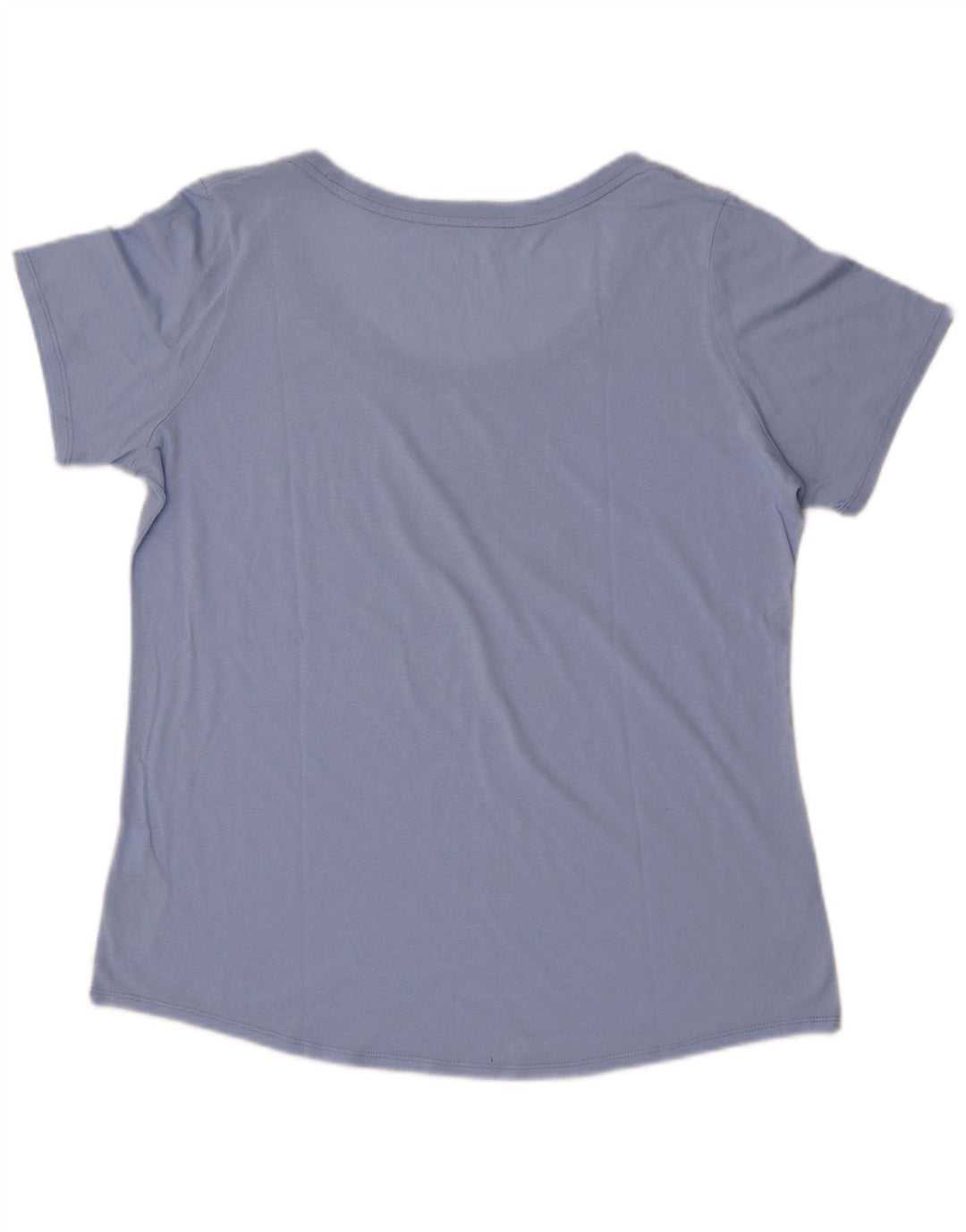 Nike Womens Athletic Cut Graphic T-Shirt Top UK 16 Large Bleu Polyester