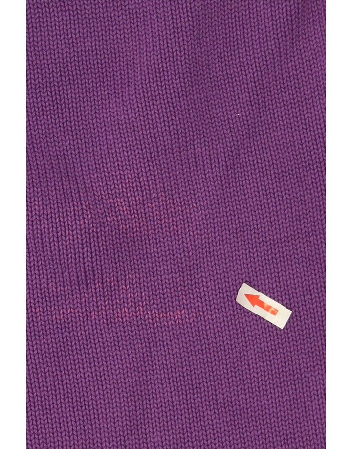 Zara Pull col V pour homme Violet Taille L