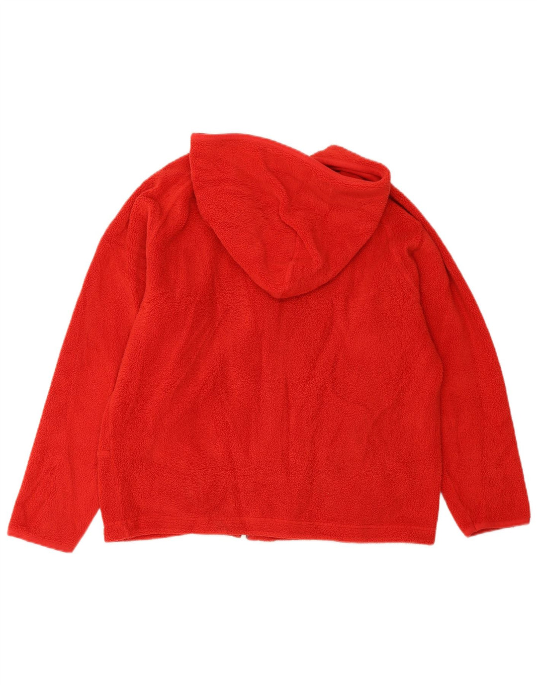 Champion Veste polaire à capuche pour femme UK 14 Rouge moyen Polyester
