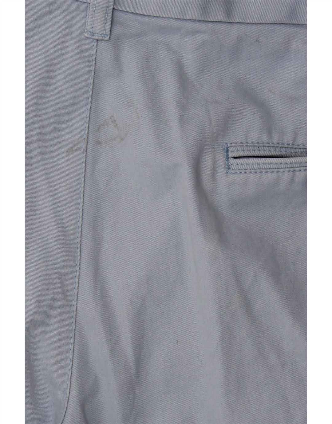 MARKS & SPENCER Short chino bleu Harbour W36 pour homme en coton bleu moyen
