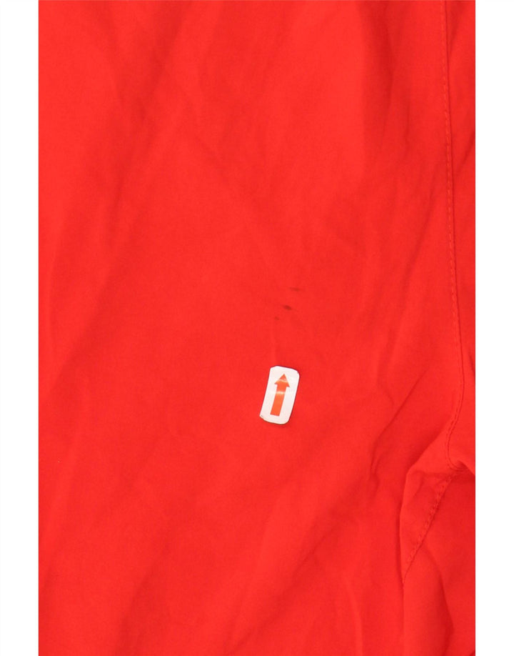 PUMA Short de sport pour homme Large Rouge Colorblock Polyester