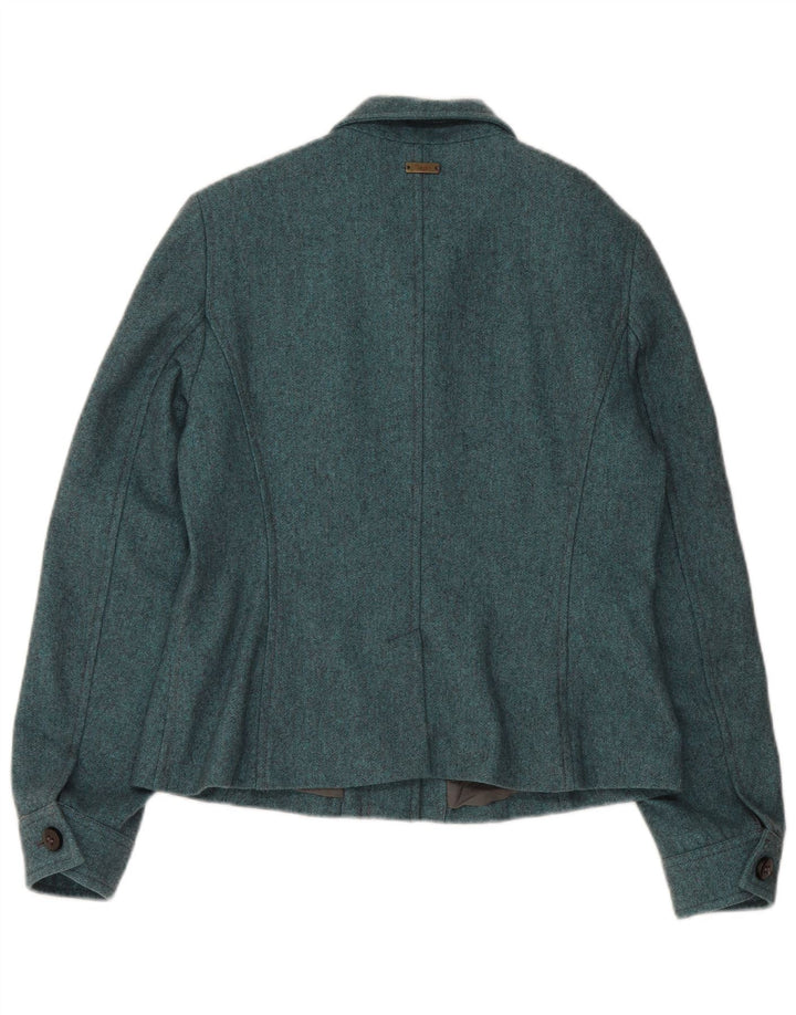 Marlboro Classics Veste utilitaire pour femme UK 12 Laine bleu moyen