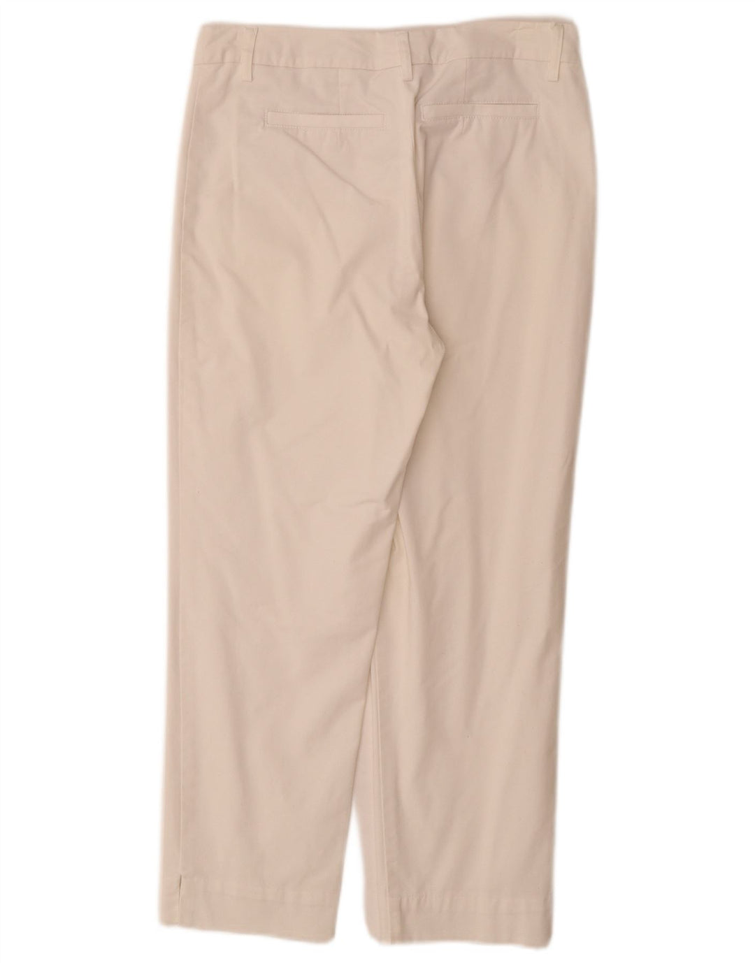 Marella Pantalon Court Droit Femme W28 L26 Blanc
