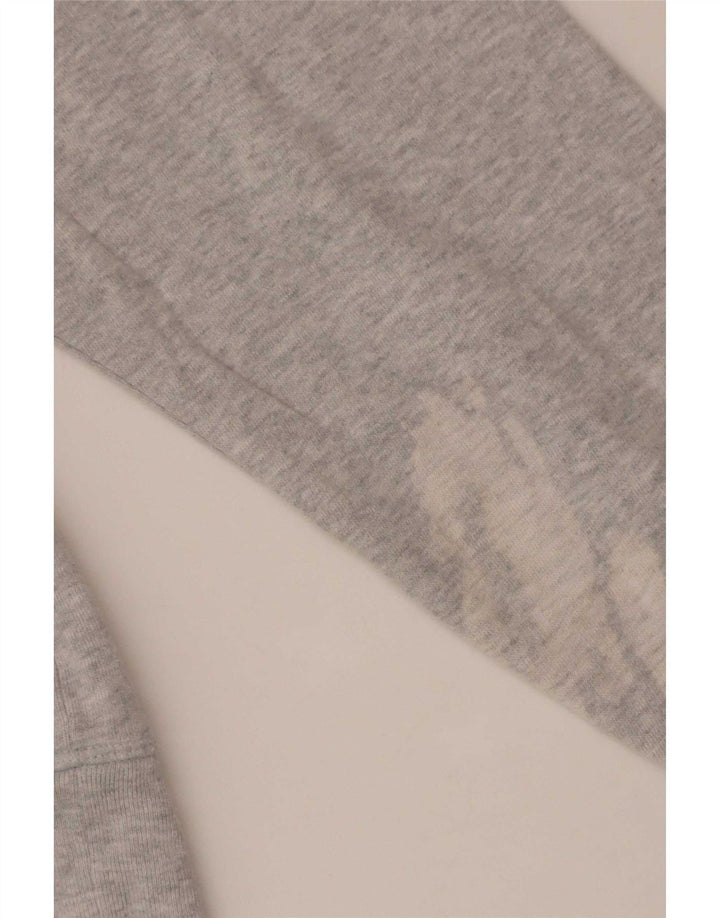 Marks & Spencer Sweat-shirt graphique pour femme UK 16 Grand coton gris