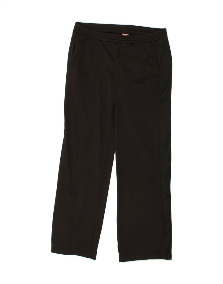 PUMA Womens Tracksuit Trousers UK 16 Large Black Polyester Vintage Puma and Second-Hand Puma from Messina Hembry 