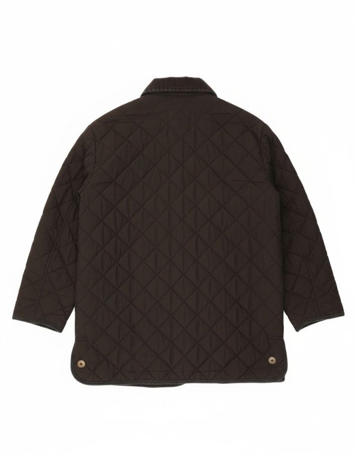 Veste matelassée femme vintage IT 48 XL Coton Noir