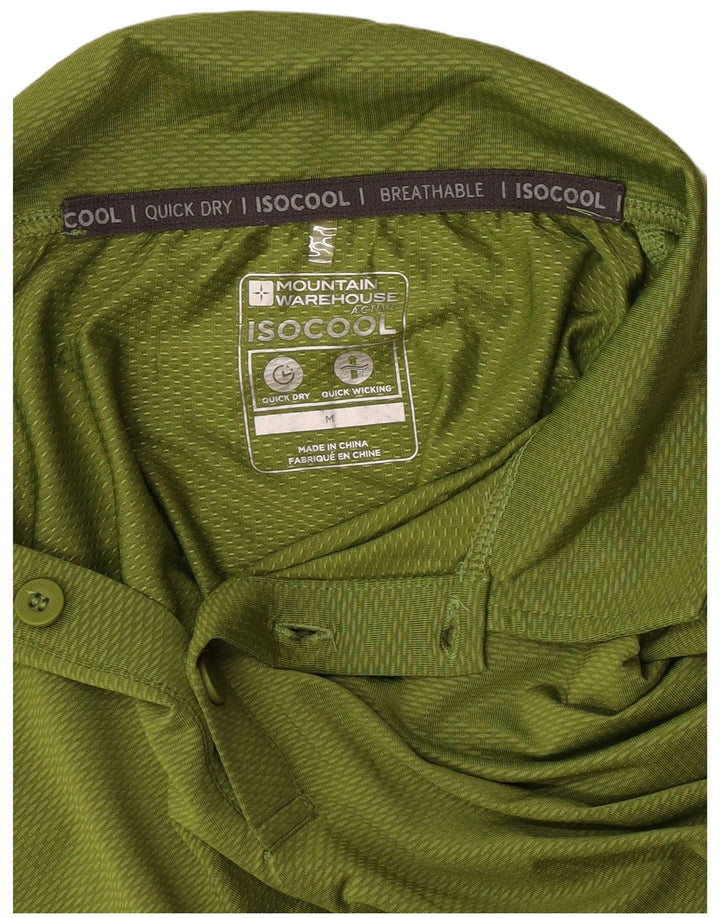 Mountain Warehouse Polo Homme Vert Moyen
