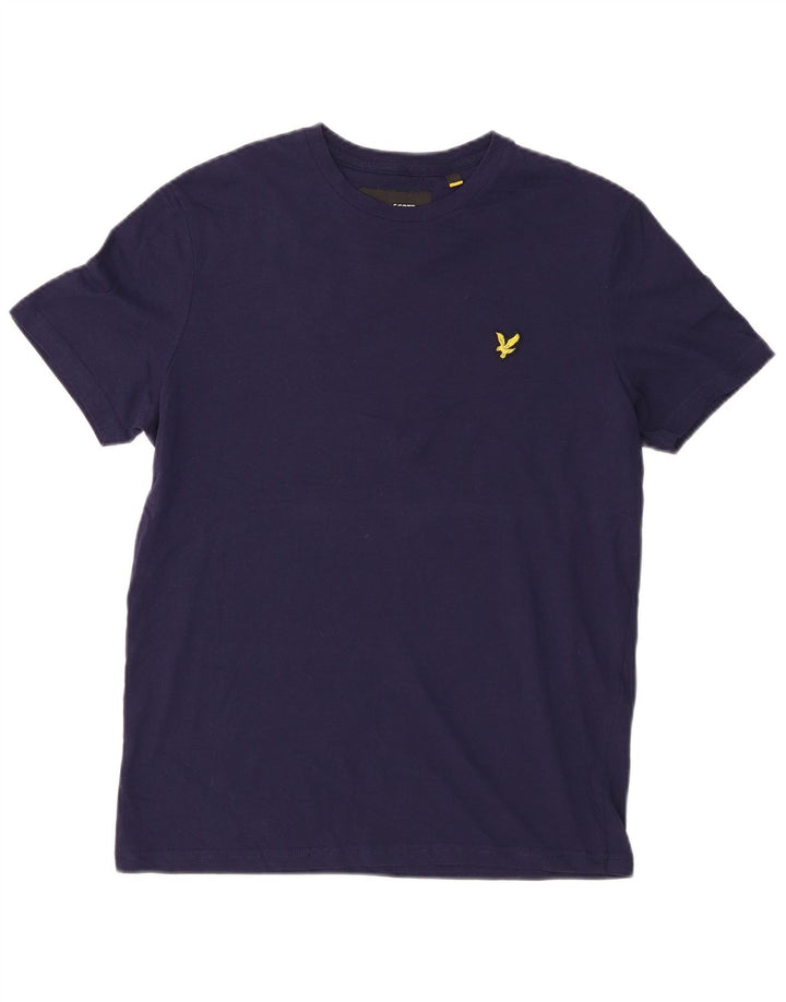 Lyle & Scott T-Shirt Homme Petit Bleu Marine Coton