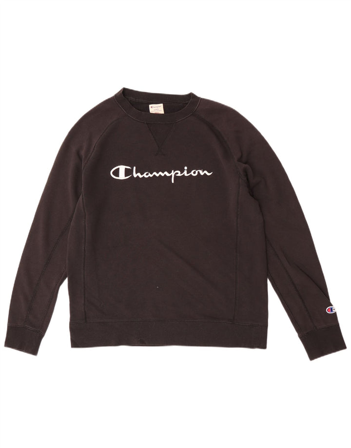Champion Sweat-shirt graphique pour hommes, petit, noir