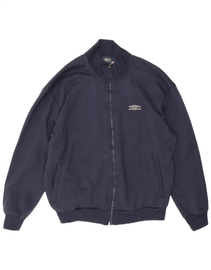 Umbro Veste de Survêtement Homme Large Bleu Marine Polyester