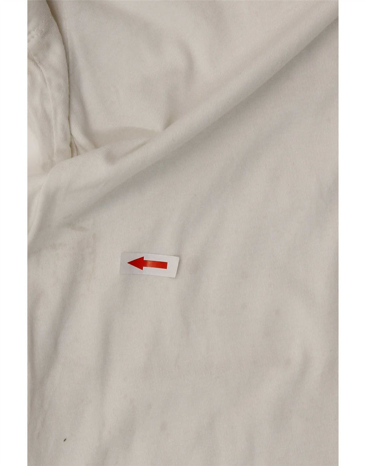 Nike T-shirt graphique pour hommes, petit, en coton blanc