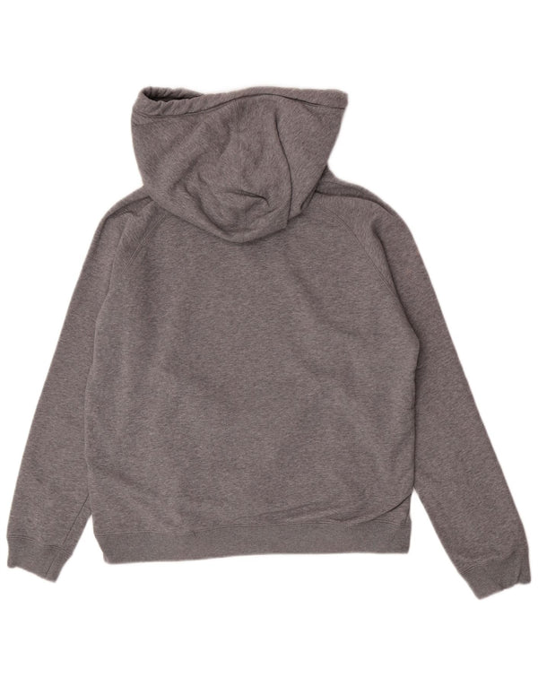 Nike Pull à capuche pour femme UK 16 Grand coton moucheté gris