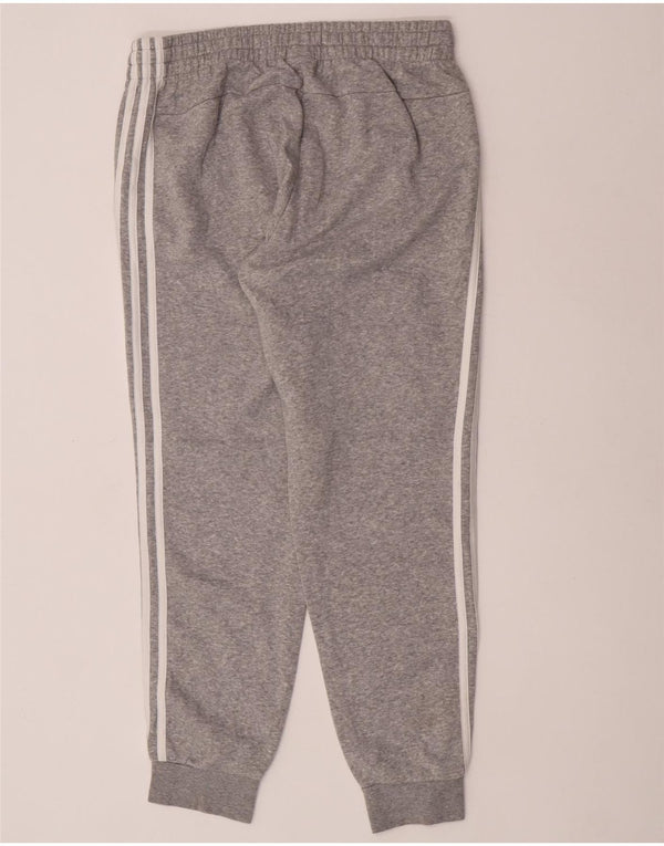 Adidas Pantalon de survêtement pour femme Joggers UK 16/18 Large Gris Coton