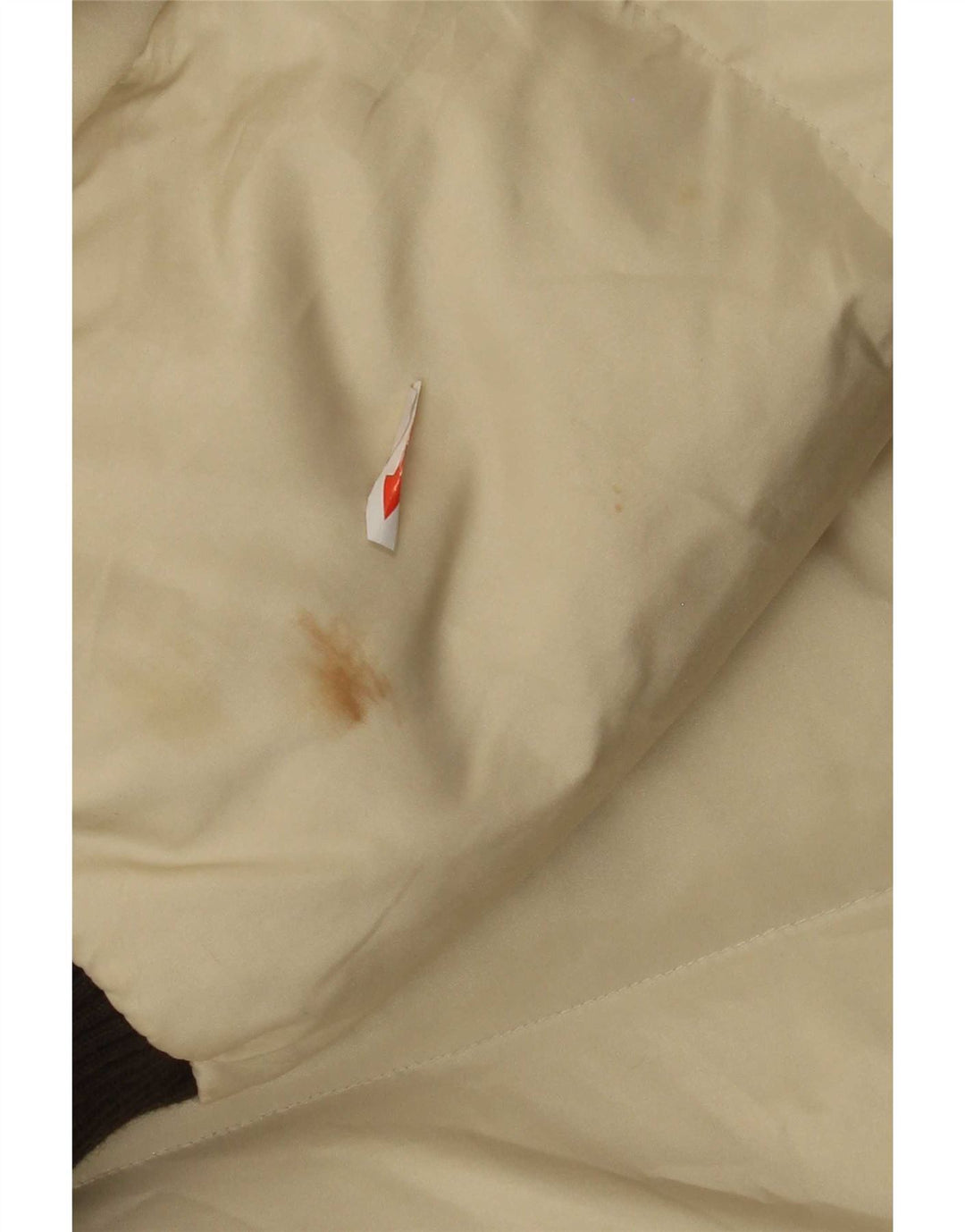 Sergio Tacchini Veste matelassée à capuche pour femme IT 42 Beige moyen Colourblock