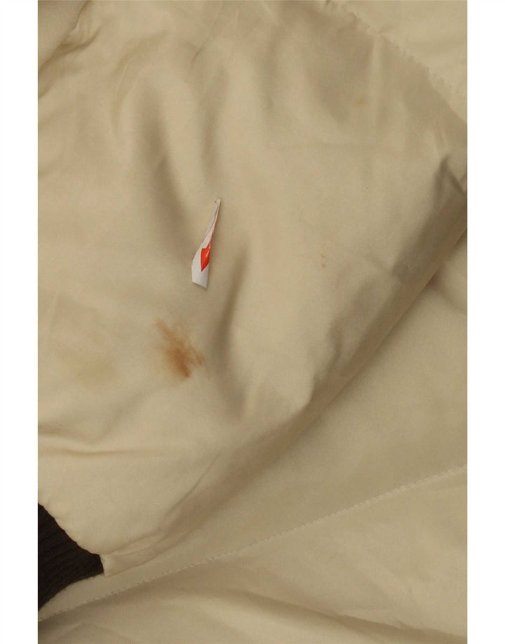 Sergio Tacchini Veste matelassée à capuche pour femme IT 42 Beige moyen Colourblock