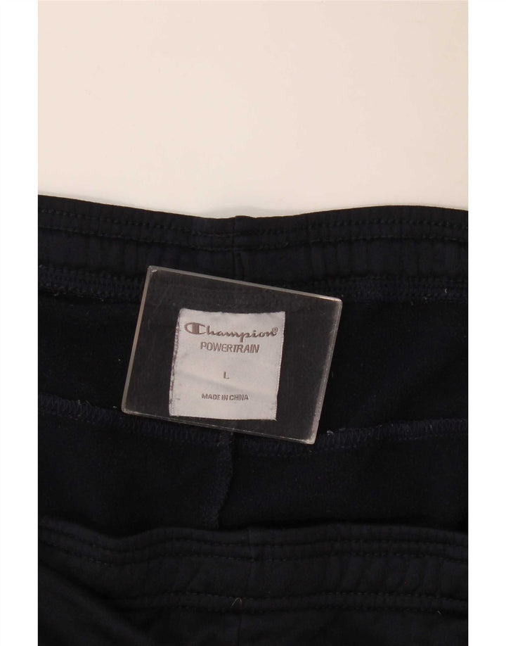 Champion Pantalon De Survêtement Homme Large Bleu Marine Polyester