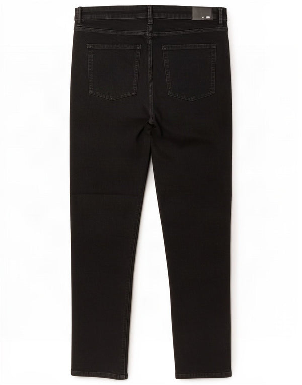 Marks & Spencer Jean droit Sienna Regular pour femme UK 18 XL W36 L30 Noir