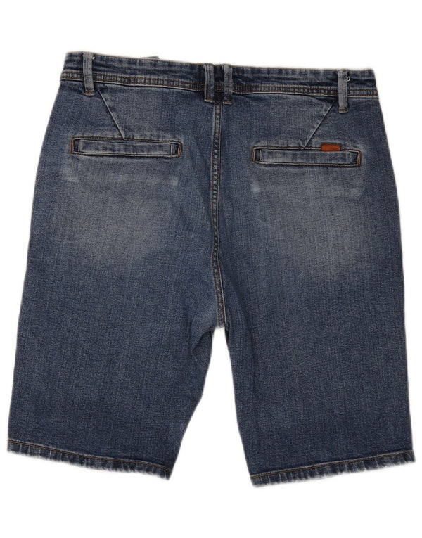 Zara Short en jean pour homme EU 42 Large W32 Bleu