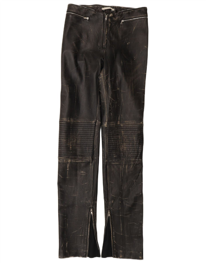 Rufffo Research Pantalon de motard pour femme W28 L34 Noir moucheté