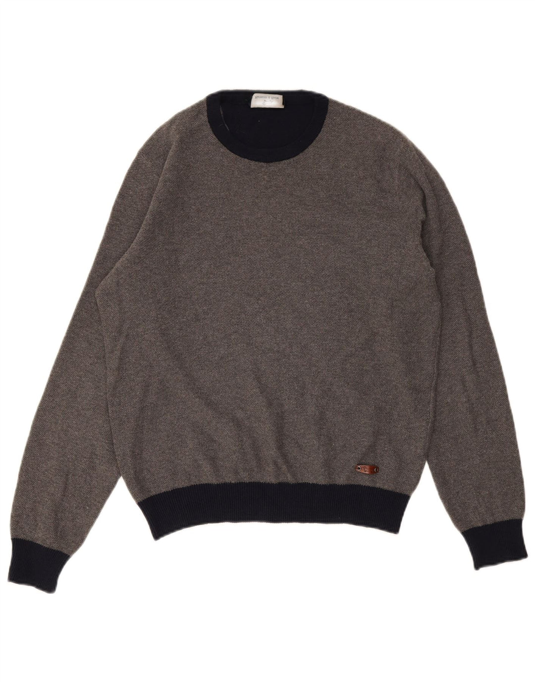 Harmont & Blaine Pull ras du cou pour femme UK 14 Gris moyen
