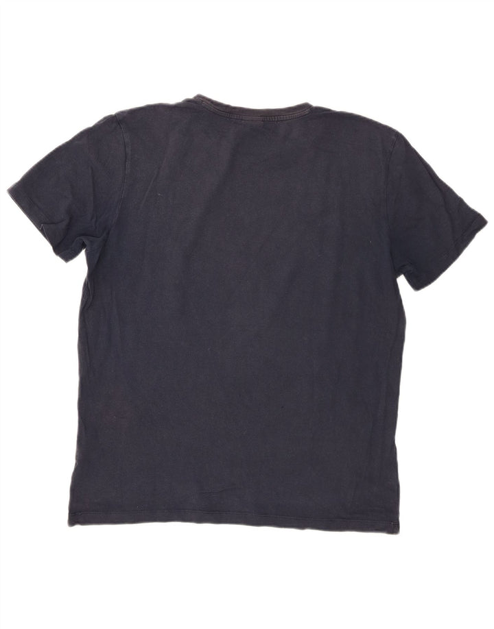 Hugo Boss T-Shirt pour hommes, haut grand, bleu marine