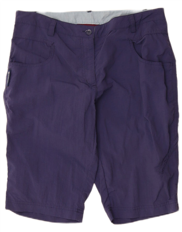 Mountain Warehouse Short cargo pour femme UK 12 Medium W32 Bleu marine Nylon