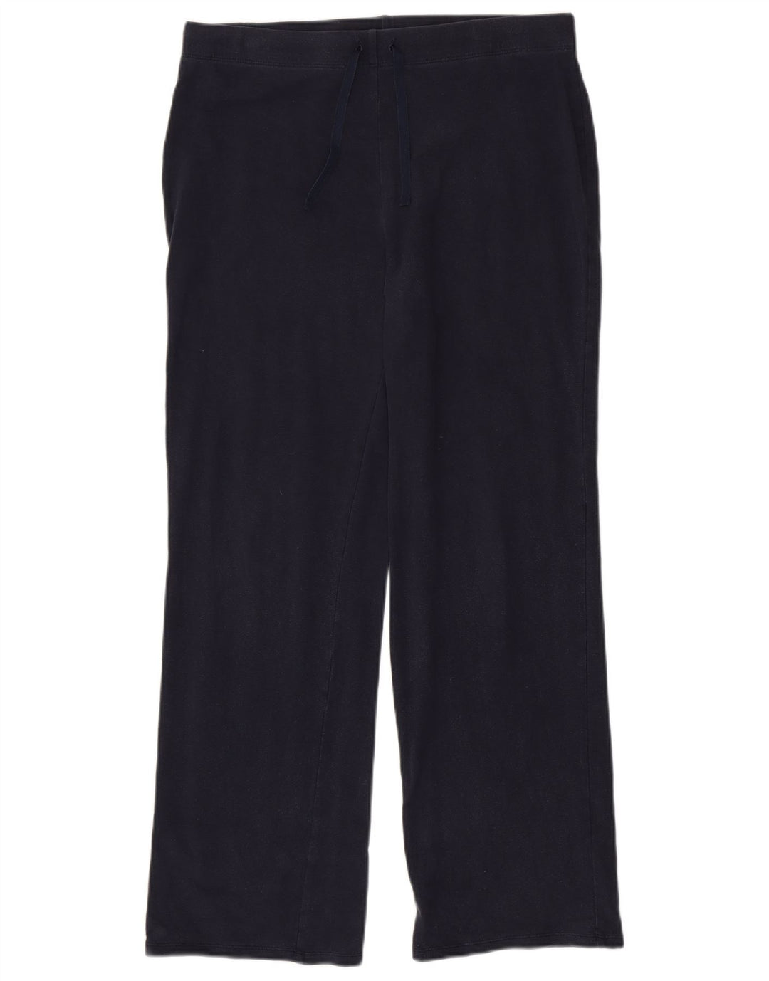 MARKS & SPENCER Pantalon de survêtement pour femme UK 14 Large Bleu Marine Coton