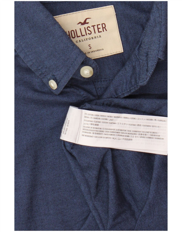 Hollister Chemise Homme Small Bleu Coton