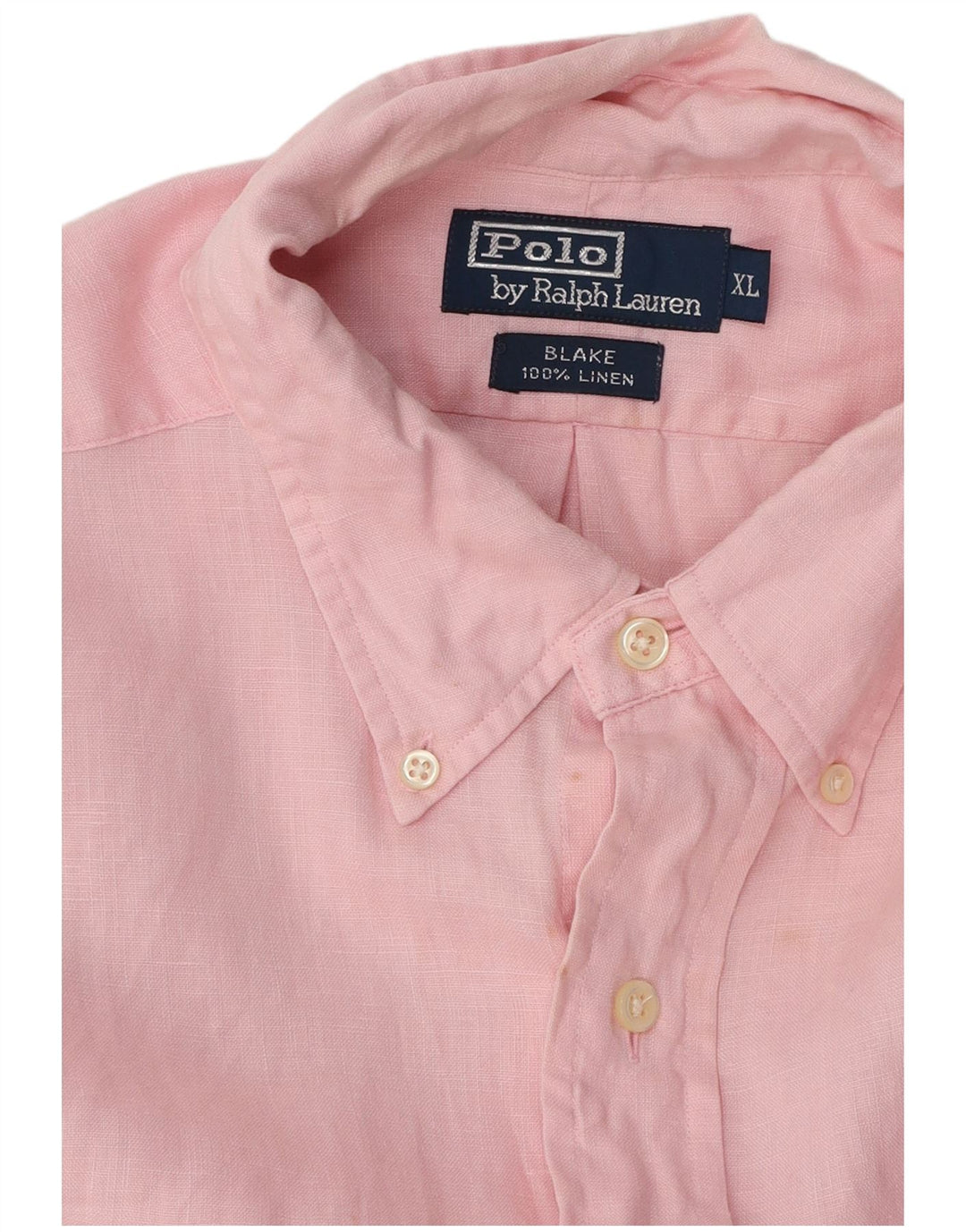 POLO RALPH LAUREN Chemise Blake Oversize Homme XL Rose Lin