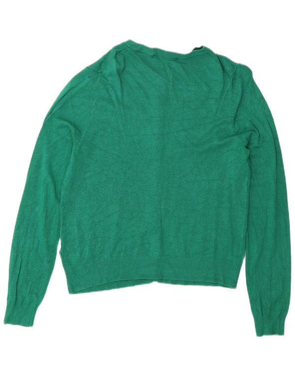 Marks & Spencer Cardigan pour femme en viscose vert moyen UK 42