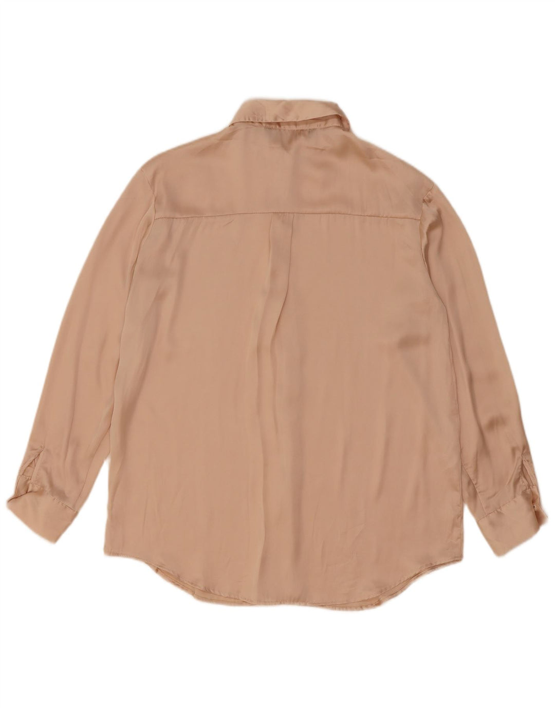 Zara Chemisier surdimensionné pour femme UK 6 XS Beige