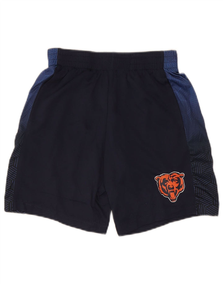 NFL Short de sport garçon 7-8 ans Polyester color block bleu marine moyen