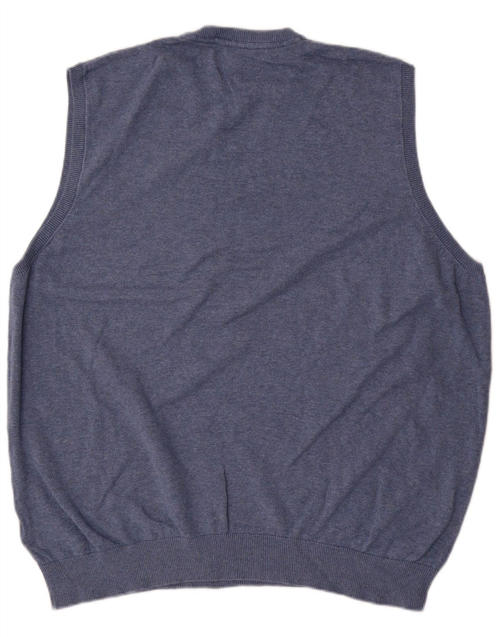 Marks & Spencer Débardeur pour homme en coton bleu 2XL