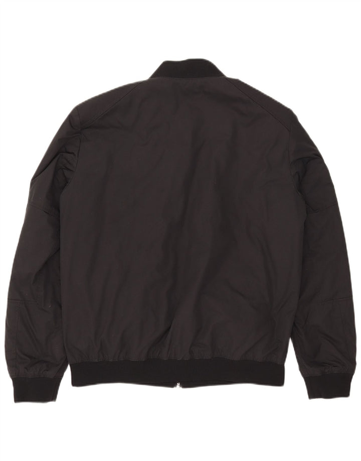 Hugo Boss Veste réversible pour homme UK 36 Small Noir Polyamide