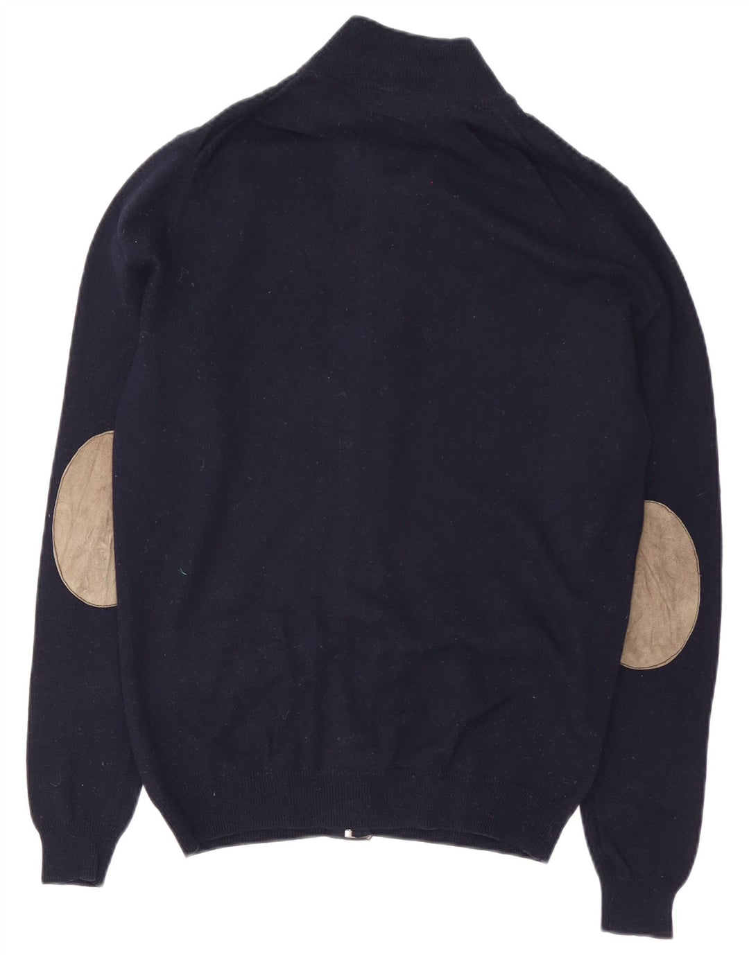 Massimo Dutti Pull Cardigan Homme Bleu Marine Moyen