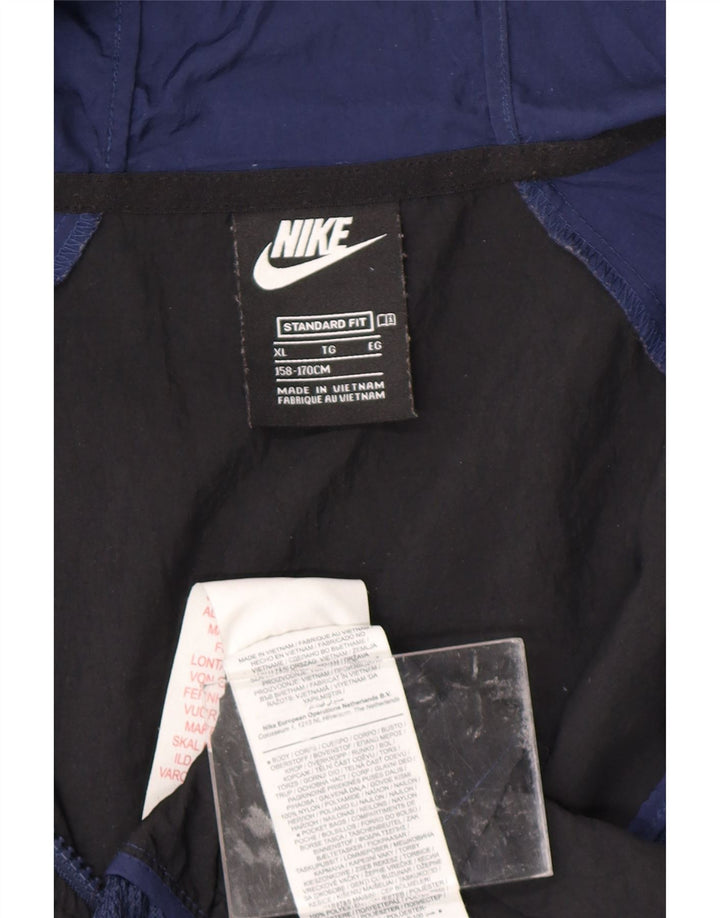 NIKE Veste de survêtement standard pour garçon 13-14 ans XL Bleu marine