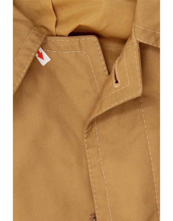 vintage Mens Overcoat UK 40 Grand Coton Beige