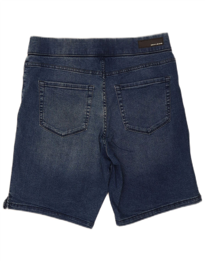 Dkny Short En Jean Femme Moyen W30 Bleu Coton