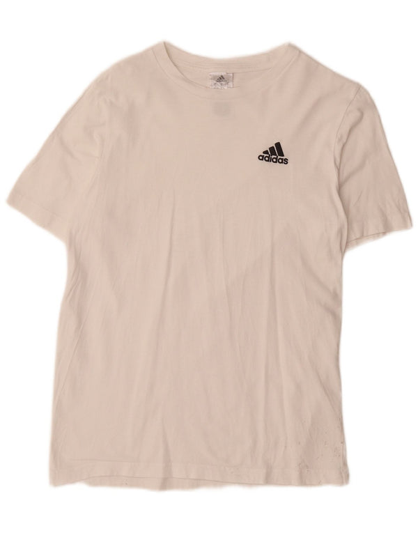 Adidas T-Shirt Homme Haut Petit Coton Blanc