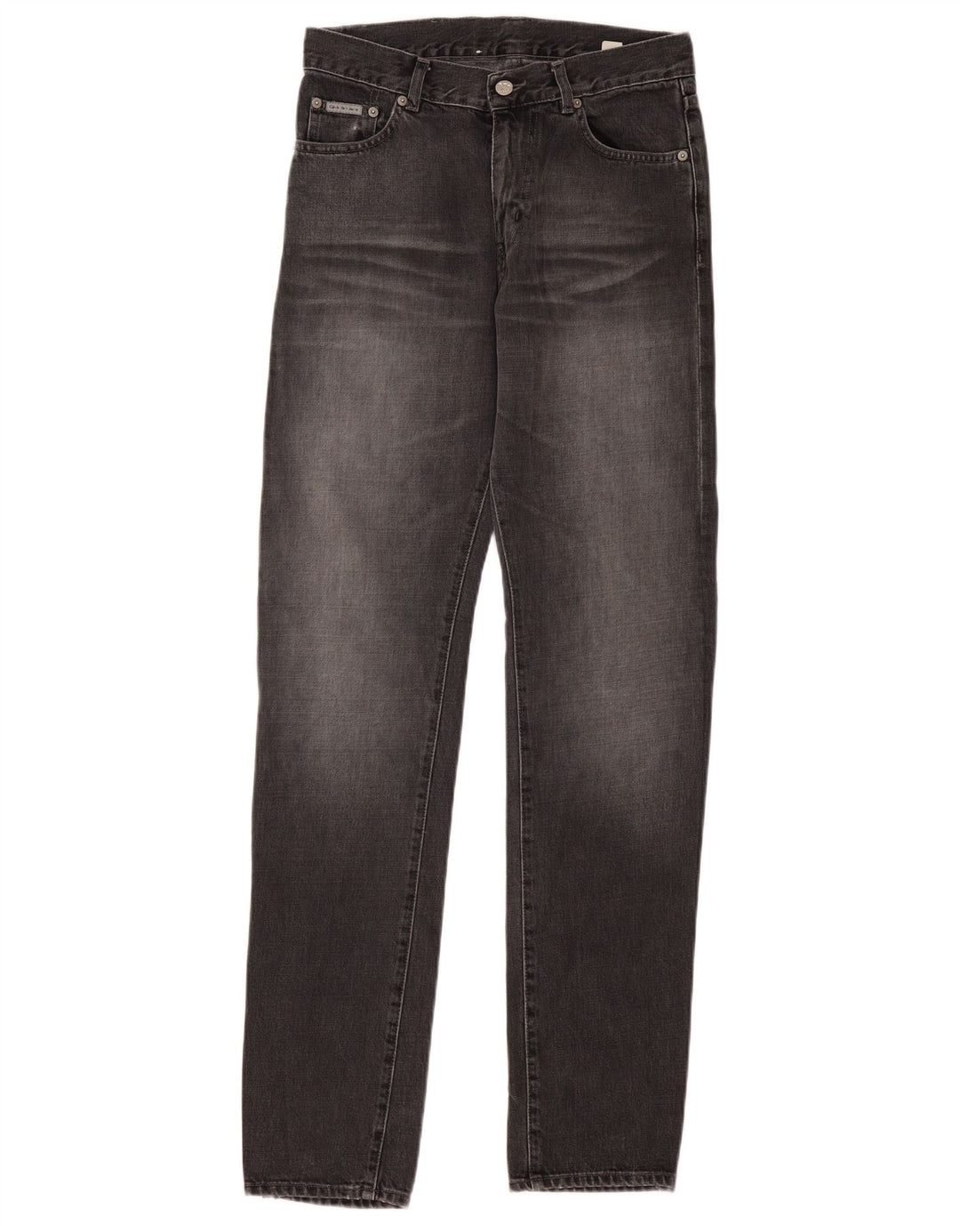 Calvin Klein Jean Slim W29 L33 Homme Gris Coton