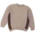 Nike Sweat-shirt pour homme en coton color block Gris Taille L