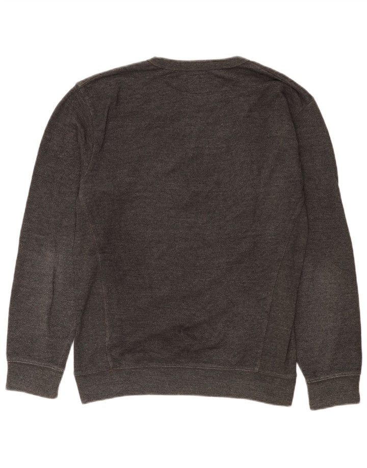 Zara Homme Sweatshirt Jumper Moyen Gris Coton